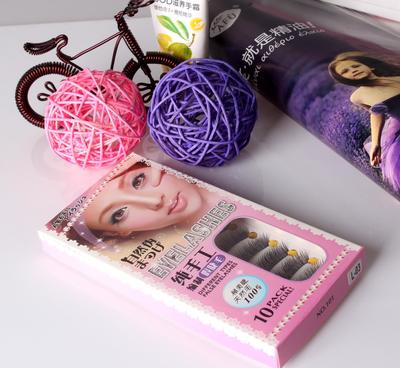 自然伪纯手工假睫毛，揭示美丽新境界